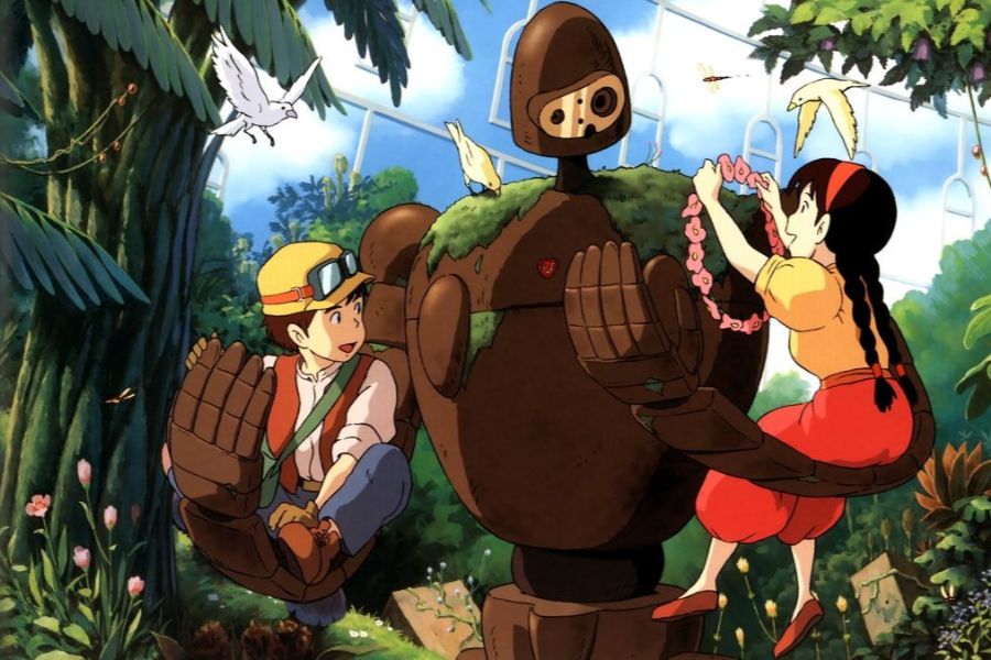 انیمه قلعه ای در آسمان