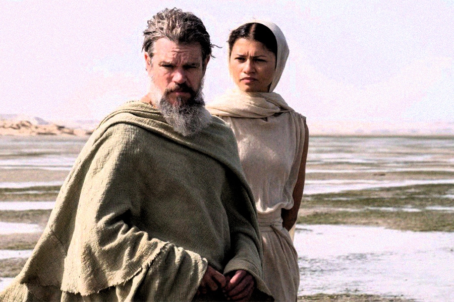 نخستین تصاویر از زندایا و رابرت پتینسون در «ادیسه» منتشر شد