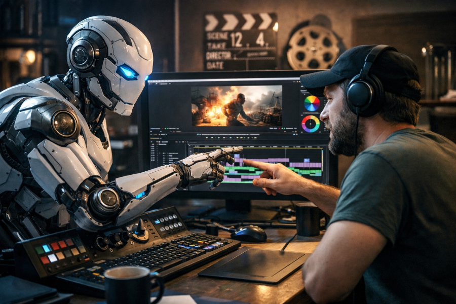 آیا هوش مصنوعی می‌تواند جای تدوینگر را در سینما بگیرد؟