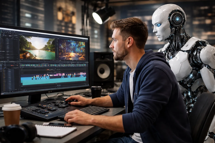 تدوینگر و هوش مصنوعی