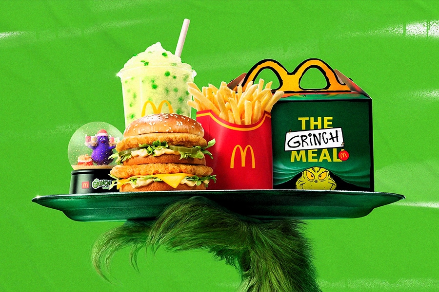 «گرینچ» به منوی مک‌ دونالدز آمد